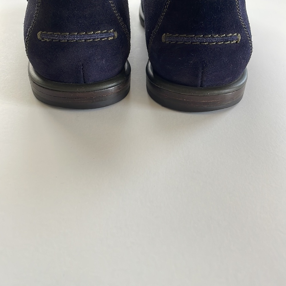 Jimmy Choo Mens Blue Suede Loafers 39 1/2 - Picture 13 of 15